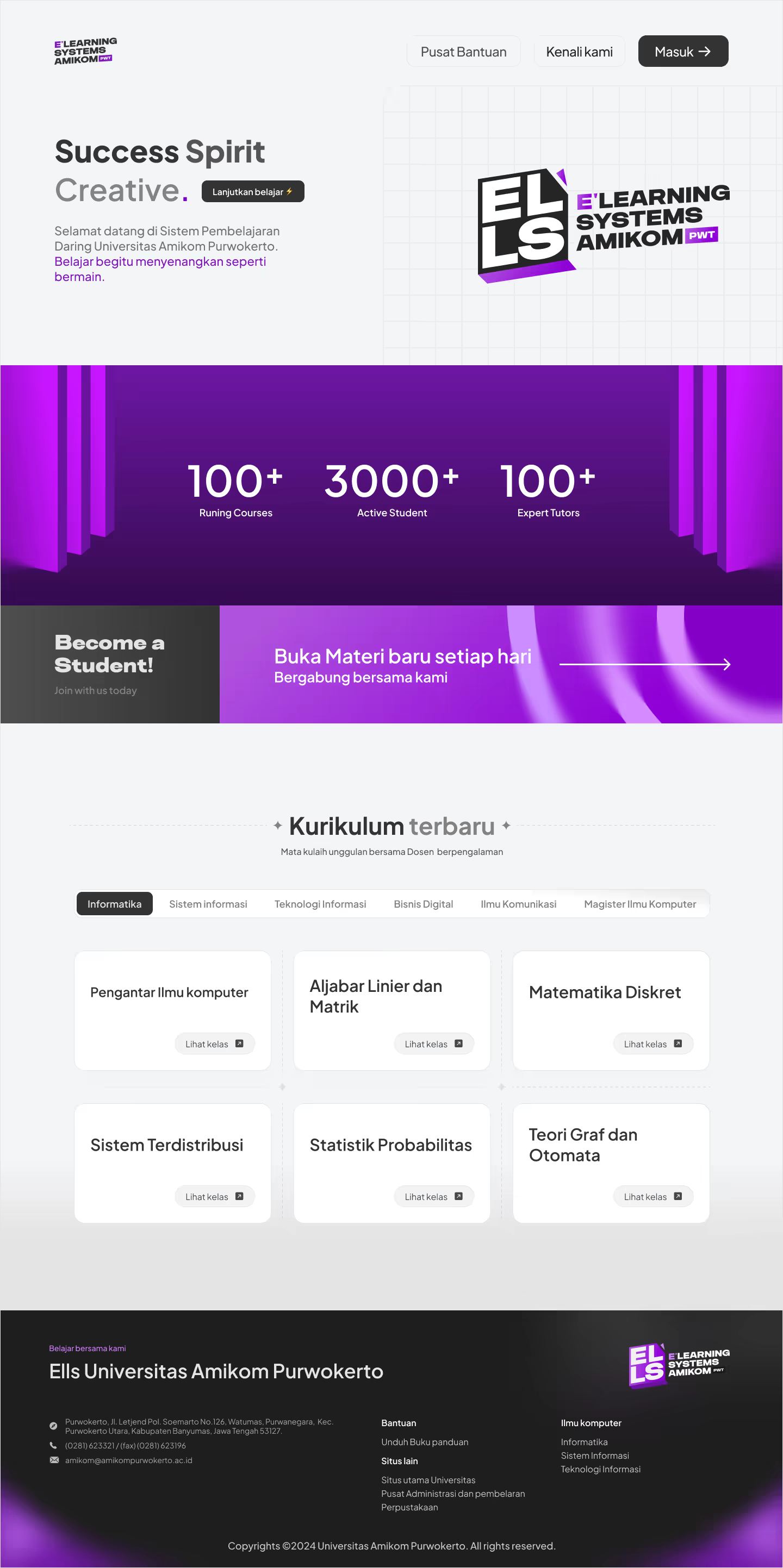 ELLS - Landing page Preview