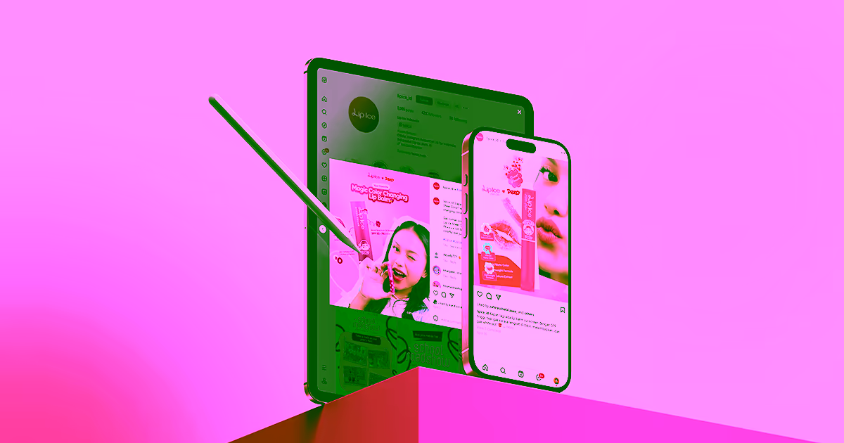 Designing the LIP ICE x Peko Campaign: From Brief to Visual Delight